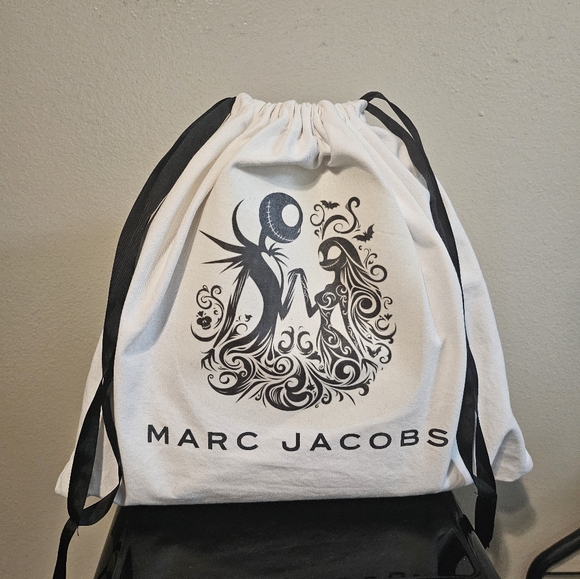 SOLD-Customized Marc Jacobs The Tote Bag & Dust Bag with Graphic Accents -Small - Picture 6 of 8